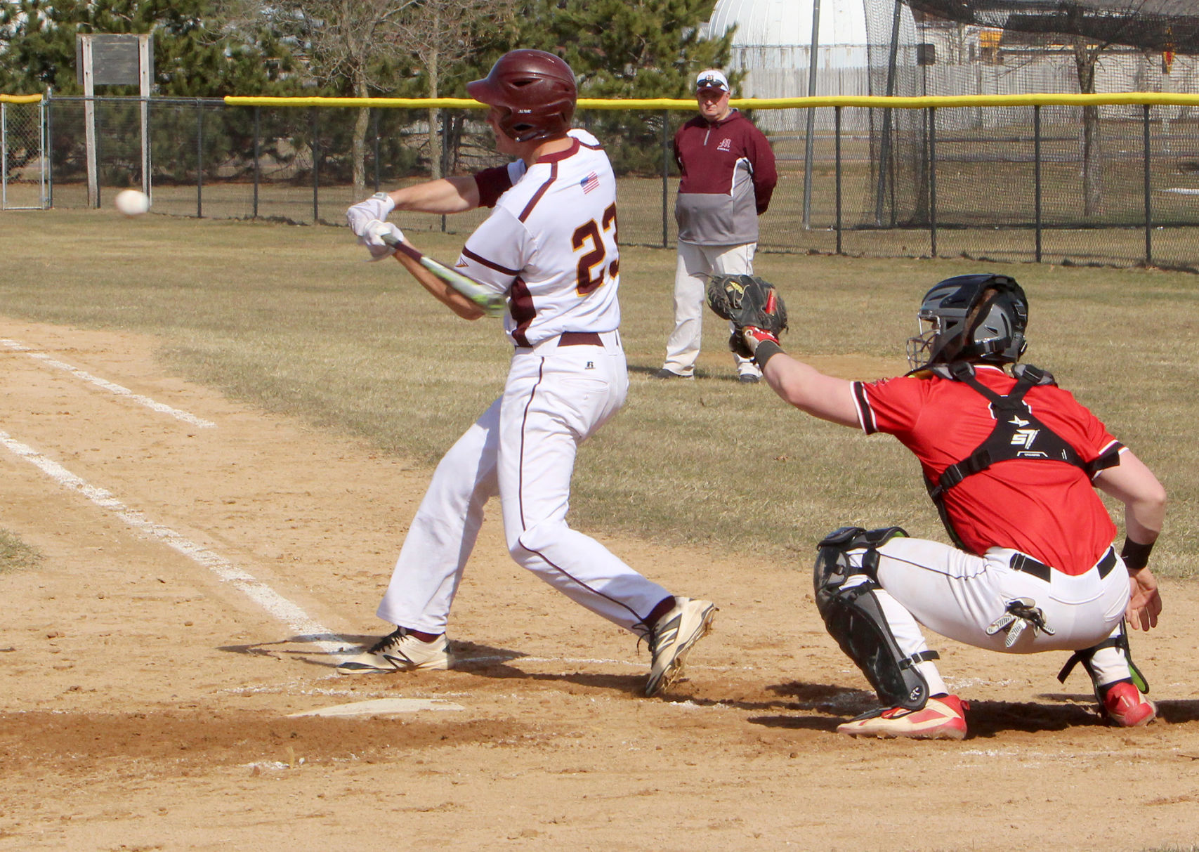 Menomonie at Chi-Hi baseball 4-16-19